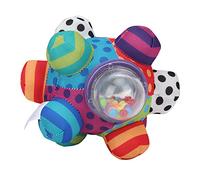 ACOGEDO Sonajero para bebé, Desarrollo de la Inteligencia Calmante, Campanilla Infantil, Juguetes Educativos, Visual Redondo Después del Tacto del bebé, que está Hecho de Materiales Estimulantes,