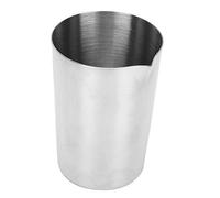 ACOGEDO Taza de Cóctel de Acero Inoxidable 304, Taza Mezcladora para Beber Vino, 500ML, para Bar, Fiesta, Barman, Herramienta, Diseño Creativo Plateado, Apariencia de Diseño de Coctelera Vertedora