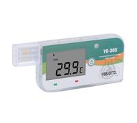 ACOGEDO Temperatura USB Humedad Datos Registrador de Registro 35000 Puntos de Transporte de Cadena Fría Resistente Al Agua de un Uso