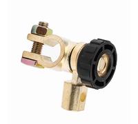 ACOGEDO Terminal de Enlace de Batería Automática para Automóvil, Aislador de Desconexión Principal Rojo y Más, Interruptor de Apagado Excelle, Interruptor de Apagado de Batería, Aislador, de (BLACK)