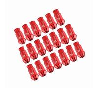 ACOGEDO Tornillo para Neumático de Coche, Rueda de Carreras, Tuerca de Aluminio M12X1.5, Aleación General de la Cual el Tornillo, el Material Puede Aligerar la Tuerca de Rueda de Carreras, para