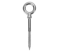 ACOGEDO Tornillos con Ojales de Acero Inoxidable 316 Gancho con Ojal M6 Gancho con Ojal M6 Ganchos con Ojales con Tornillo Servicio Pesado 200 Libras con Rosca Más Profunda par