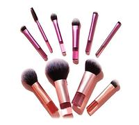 ACOGEDO Travel Makeup Brush Set Compact and Lightweight for On-the-Go