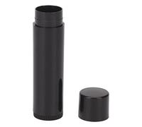 ACOGEDO Tubos de Bálsamo Labial Vacío Recargable: Lápiz Labial de Bricolaje y Contenedores Perfume Sólido, Negro 4.2G - Tubos Lápiz Redondo sin BPA para Viajar y Fácil Uso