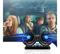 ACOGEDO Ventilador de Coche 12V 6 5W Ventilador de Circulación de Refrigeración Eléctrica de Enchufe de Cigarrillo Que Puede Ser Fuerte con de CocheVentilador de Coche EléctricoVentilador de