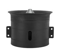 ACOGEDO Ventilador de Conducto RC, 12 Aspas, 80mm, para Modelo de Avión, Juego de Conductos de Hélice, Compatible con Motor QX QF3538 (CCW)