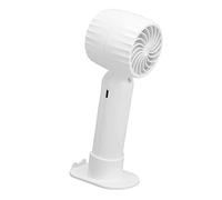 ACOGEDO Ventilador de Secador de Pestañas Tranquilas con Ajustes Ajustables de 3 Velocidades, Portátil Handheld USB Mini Ventilador Mini para Extensiones y Manicura de Pestañas, Negro (WHITE)