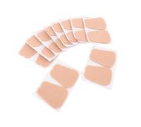 ACOGEDO Zapatos de Fieltro Autoadhesivos Almohadillas de Lengua - Insertos de Cojín de Confort para Botas, Senderismo y Zapatos Deportivos - Anti fricción, Color de la Piel, 20 Parches (M)