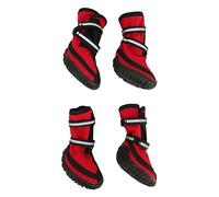 ACOGEDO Zapatos de Senderismo para Perros Suela Fuerte Resistente Al Deslizamiento Verano Transpirable Ajustable Reflectante Protectores de Patas para Mascotas S con una Textura Anti Suela Anti (S)