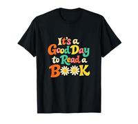 Acogedor Alegre Buen Día para Leer Un Libro Divertido Fin De Semana De Ratón De Bibliot Camiseta