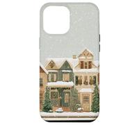Acogedor Barrio navideño - Obra de Arte de Xmas Village Carcasa para iPhone 12 Pro MAX