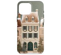 Acogedor Barrio navideño - Obra de Arte de Xmas Village Carcasa para iPhone 16 Pro MAX