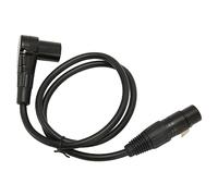 Acogedor Cable XLR a XLR de 0,8 m, cable equilibrado de sonido HiFi para micrófono y altavoz mezclador con sonido claro y conexión estable, compatible con dispositivos de cable XLR