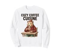 Acogedor Café Cocina Oso Humor Rústico Amante Sudadera