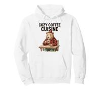 Acogedor Café Cocina Oso Humor Rústico Amante Sudadera con Capucha