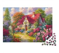 Acogedor jardín de casa Rompecabezas 1000 Piezas Papel Ecológico para Niños, Relajación Mental, Diversión Post-Clase, Mejor Calificado En Rapport Calidad-Precio 70x50cm/1000pcs