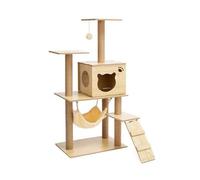 Acogedor Poste Tipo condominio for Gatos, Perfecto for Escalar, rascar y Jugar