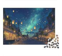 Acogedor Pueblo costero Rompecabezas 1000 Piezas Papel Ecológico para Niños, Relajación Mental, Diversión Post-Clase, Mejor Calificado En Rapport Calidad-Precio 38x26cm/1000pcs