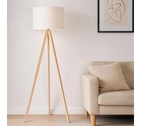 Acogedor rincón de Lectura - Mediano - Lámpara de pie 135cms + Alfombra Calada de Yute 80cms