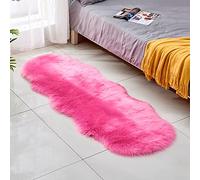 Acogedora alfombra de dormitorio para sala de estar sofá ventanal almohada manta textiles para el hogar (E, talla única)