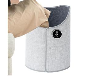 Acogedora envoltura térmica, almohadilla para calentar piernas ajustable, control de temperatura de cinco niveles para lugares de trabajo y viviendas, comodidad de calefacción extremadamente