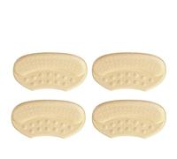 Acolchado antideslizante for aliviar el dolor, productos for cuidado de los pies, Protector tacón alto, pegatinas for zapatillas, tamaño ajustable, 2 uds./4 Uds(L-Beige-4Pcs)