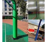 Acolchado Autoadhesivo para Postes con Cremallera, para Envolver Postes Metálicos, Protector De Columnas para Porches, Cojín para Asta De Baile O Bandera (Amarillo) (Diámetro De 10 Cm)