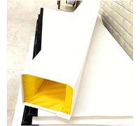 Acolchado de 152 cm de alto para postes de bastidor de cama, almohadillas cuadradas de espuma, cubierta para postes de cemento/acero/hormigón, alfombrilla de seguridad resistente a los impactos para