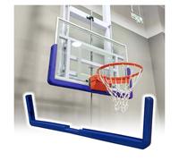 Acolchado de borde de tablero de baloncesto para mayor seguridad del jugador, tira protectora de parachoques de EVA para gimnasio, campus, garaje, uso al aire libre e interior