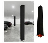 Acolchado de espuma de 1,8 m de largo, protección completa, protección contra impactos anticolisión, cubierta de protección de columna para todo tipo de clima para pasillos, gimnasios, garajes