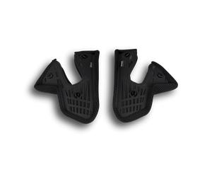 Acolchado De Mejilla Klim F3 Negro 28 mm Negro