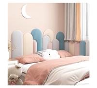 Acolchado de pared 3D anticolisión, paneles suaves autoadhesivos gruesos para la seguridad de los niños, calcomanía protectora para dormitorio, oficina, sala de juegos