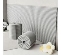 Acolchado de pared 3D anticolisión para niños, paneles de pared acolchados, autoadhesivos, grosor para cabecera de pelar y pegar para dormitorio/sala de juegos