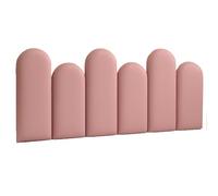Acolchado de pared 3D anticolisión, protección de cabecero de despegar y pegar, paneles de pared tapizados para una decoración segura y elegante del hogar