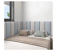 Acolchado de pared 3D insonorizado, cabecero de despegar y pegar, panel de pared tapizado anticolisión para el hogar u hotel