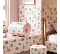Acolchado de Pared anticolisión con Estampados de Animales para niños con Autismo - Adhesivos Decorativos 3D - Paneles tapizados Decorativos DIY, cabecero Autoadhesivo para Pared de Cuarto de Juegos