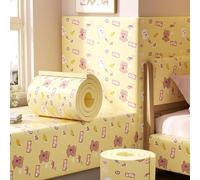 Acolchado de Pared anticolisión con Estampados de Animales para niños con Autismo - Adhesivos Decorativos 3D - Paneles tapizados Decorativos DIY, cabecero Autoadhesivo para Pared de guardería (G, 60