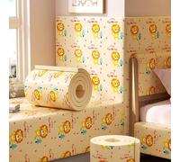 Acolchado de Pared anticolisión con Estampados de Animales para niños con Autismo - Adhesivos Decorativos 3D - Paneles tapizados Decorativos DIY, cabecero Autoadhesivo para Pared de guardería (K, 60