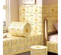 Acolchado de Pared anticolisión con Estampados de Animales para niños con Autismo - Adhesivos Decorativos 3D - Paneles tapizados Decorativos DIY, cabecero Autoadhesivo para Pared de guardería (M, 60