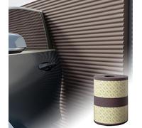 Acolchado de pared anticolisión de PVC, paneles de pared autoadhesivos 3D despegables y pegables para cabecero, mesa, muebles, bordes de garaje, protectores de esquinas de pared, paneles de pared ac
