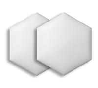 Acolchado de pared anticolisión, paneles de tela hexagonales, pegatinas 3D autoadhesivas para decoración de cabecero en dormitorio o sala de estar