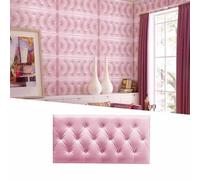 Acolchado de pared para autismo, anticolisión, paneles de despegar y pegar, paneles tapizados montados en la pared, paneles de cabecero autoadhesivos, cojín acolchado