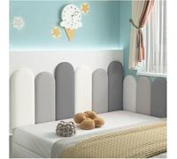 Acolchado de pared suave, protector de cabecero autoadhesivo, paneles de seguridad impermeables para dormitorio infantil y guardería