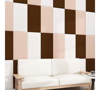 Acolchado de pared súper grueso de 1 m para niños, paneles tapizados con aislamiento térmico y acústico para cabecera y cama, anticolisión (verde fruta, 4 piezas)