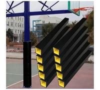 Acolchado de poste de 6 pies para aro de baloncesto, protector de cojín de espuma para postes de sótano, pilares de parque infantil, paquete de 10/7/5/3