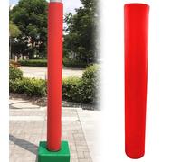 Acolchado de poste para canchas de baloncesto y garajes, cojín protector envolvente para poste para seguridad y protección contra impactos