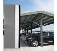 Acolchado de poste redondo para garaje, protector de pilar impermeable resistente, evita abolladuras en puertas de coche, uso en interiores y exteriores
