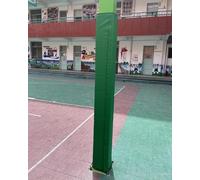 Acolchado Envolvente para Postes de Baloncesto - Almohadillas Protectoras de Espuma de 1,8 m para Postes de 7,62 a 23,86 cm, protección Verde para pilares de Exterior y Garaje, 25,4 x 25,4 c
