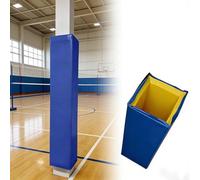 Acolchado Envolvente para Postes y columnas en Todos los Lados，Acolchado para aro de Baloncesto para Poste Cuadrado，Wrap Around Padding on All Sides(Blue,18 * 18cm)