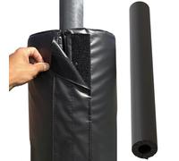 Acolchado para aro de baloncesto, barrera impermeable para protección de poste, cubierta de seguridad duradera para un mejor juego y prevención de lesiones, fácil de instalar